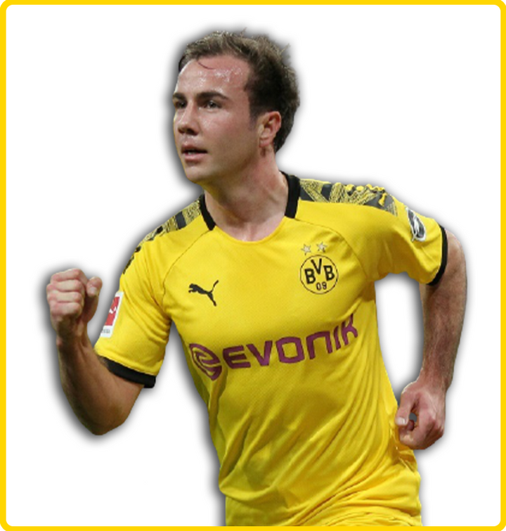 Mario Gotze - Borussia Dortmund - Home Kit