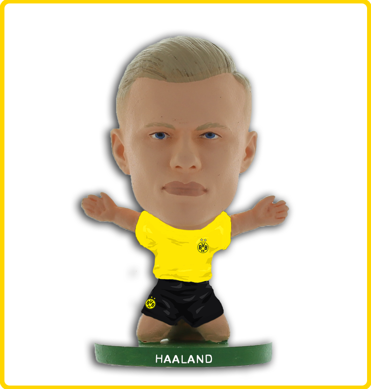 Soccerstarz - Borussia Dortmund - Erling Haaland  - Home Kit