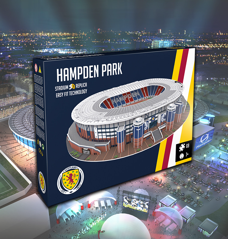 Hampden Park - Scotland 3D Stadium - Puzzle Official Merchandise