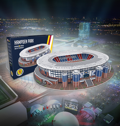 Hampden Park - Scotland 3D Stadium - Puzzle Official Merchandise