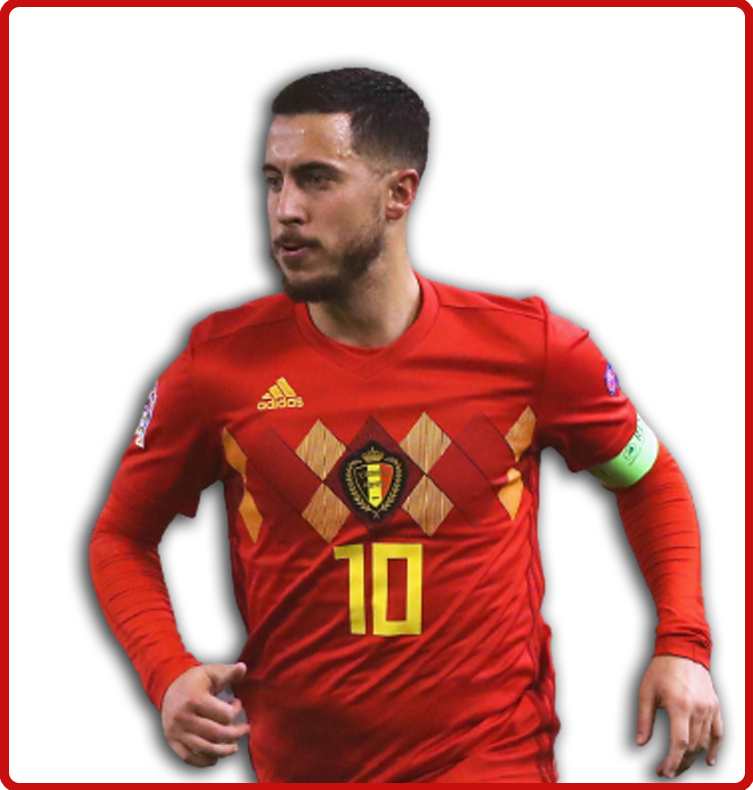 Eden Hazard - Belgium - Home Kit