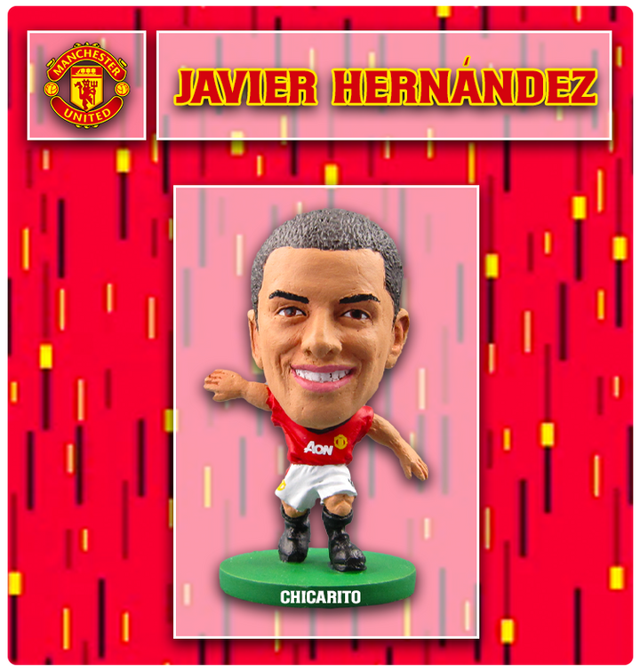 Soccerstarz - Manchester United - Javier Hernandez - Home Kit