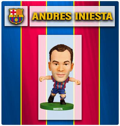 Andres Iniesta - Barcelona - Home Kit (2015 version)