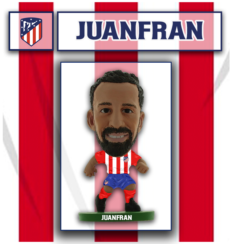 Soccerstarz - Atletico Madrid - Juanfran - Home Kit