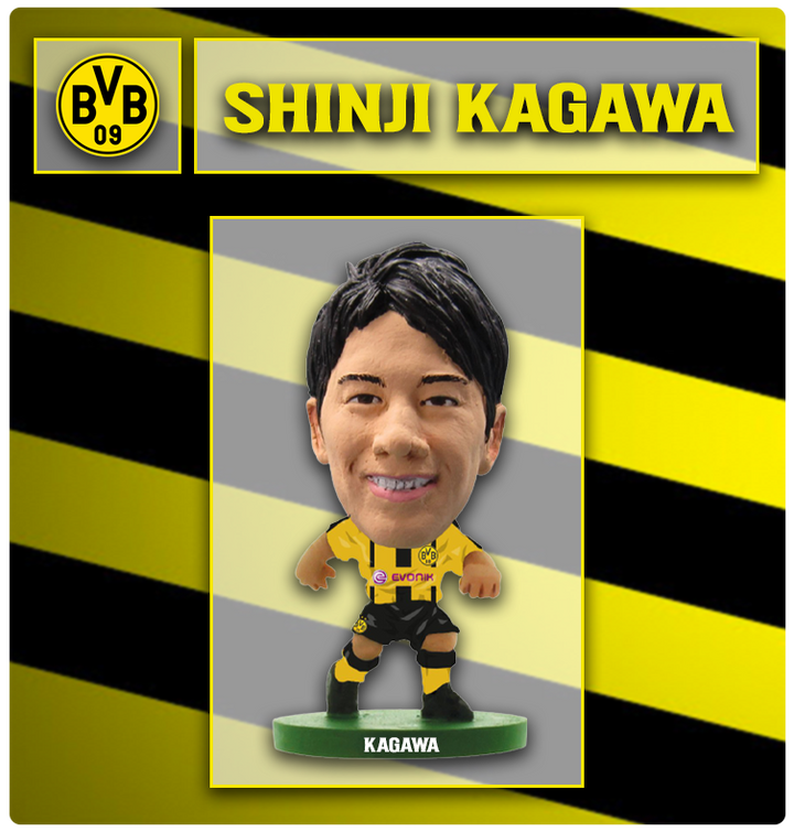 Soccerstarz - Borussia Dortmund - Shinji Kagawa - Home Kit