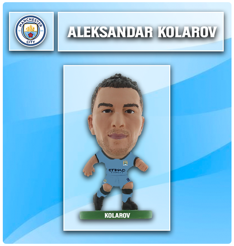 Aleksander Kolarov - Manchester City - Home Kit (CLEAR SACHET)