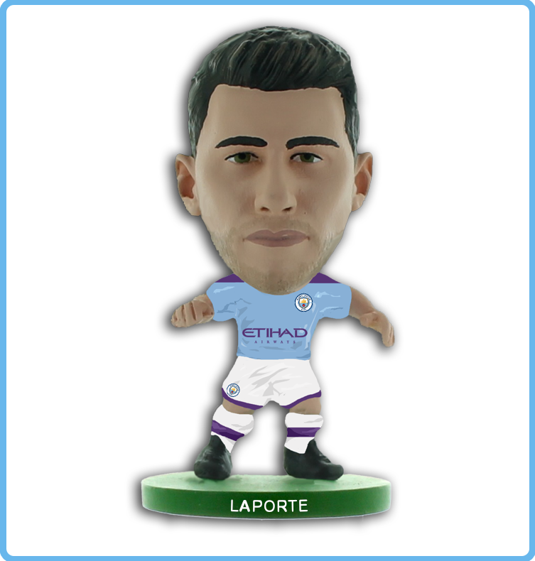 Soccerstarz - Manchester City - Aymeric Laporte - Home Kit