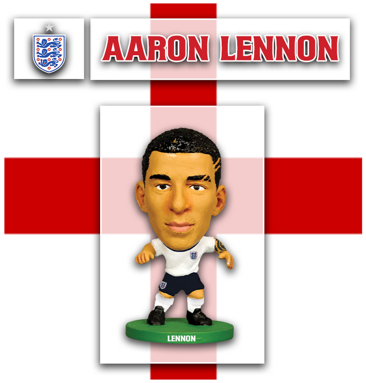 Soccerstarz - England - Aaron Lennon - Home Kit