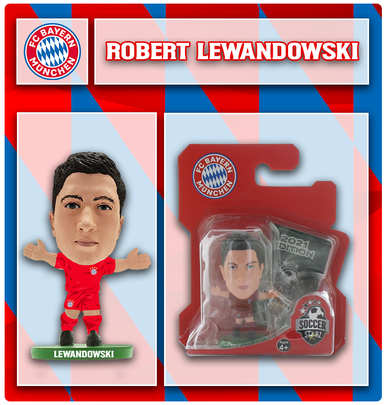 Soccerstarz - Bayern Munich - Robert Lewandowski - Home Kit