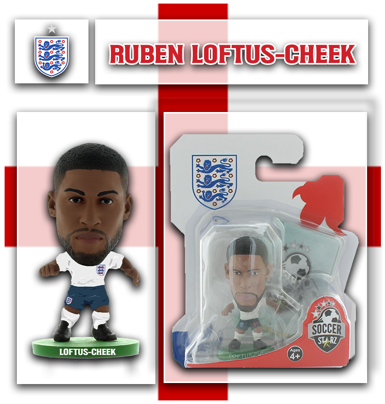 Soccerstarz - England - Rubens Loftus-Cheek - Home Kit