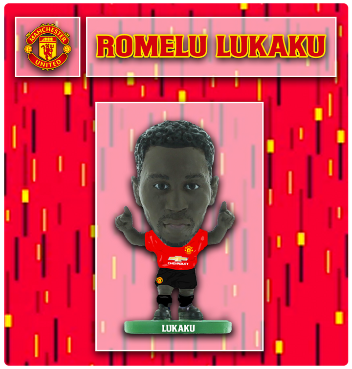 Soccerstarz - Manchester United - Romelu Lukaku - Home Kit