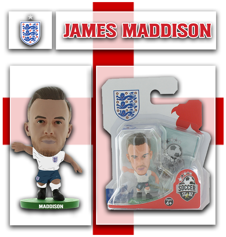 Soccerstarz - England - James Maddison - Home Kit