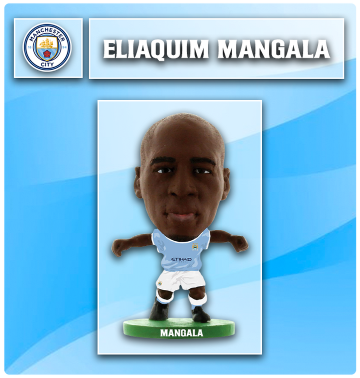 Soccerstarz - Manchester City - Eliaquim Mangala - Home Kit