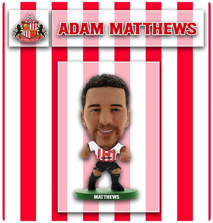 Soccerstarz - Sunderland - Adam Matthews - Home Kit