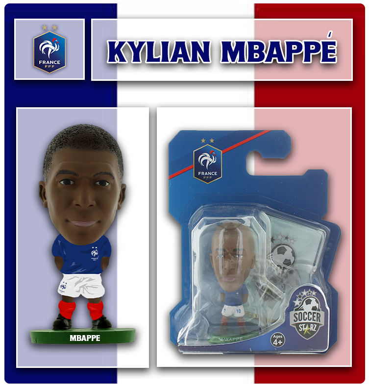 Soccerstarz - France - Kylian Mbappe - Home Kit