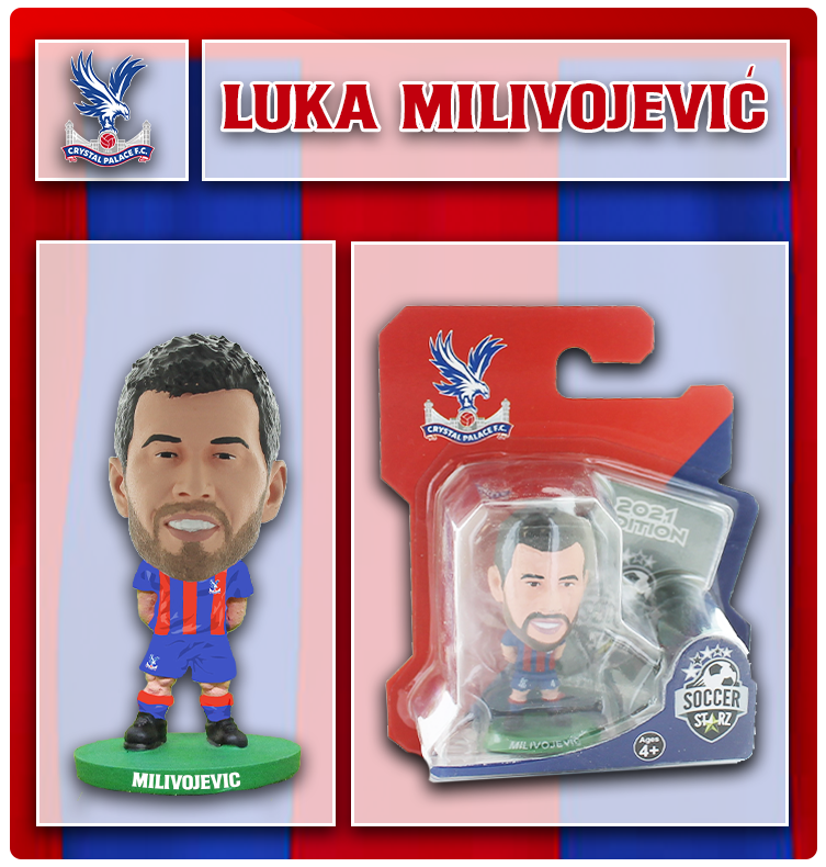 Soccerstarz - Crystal Palace - Luka Milivojevic - Home Kit