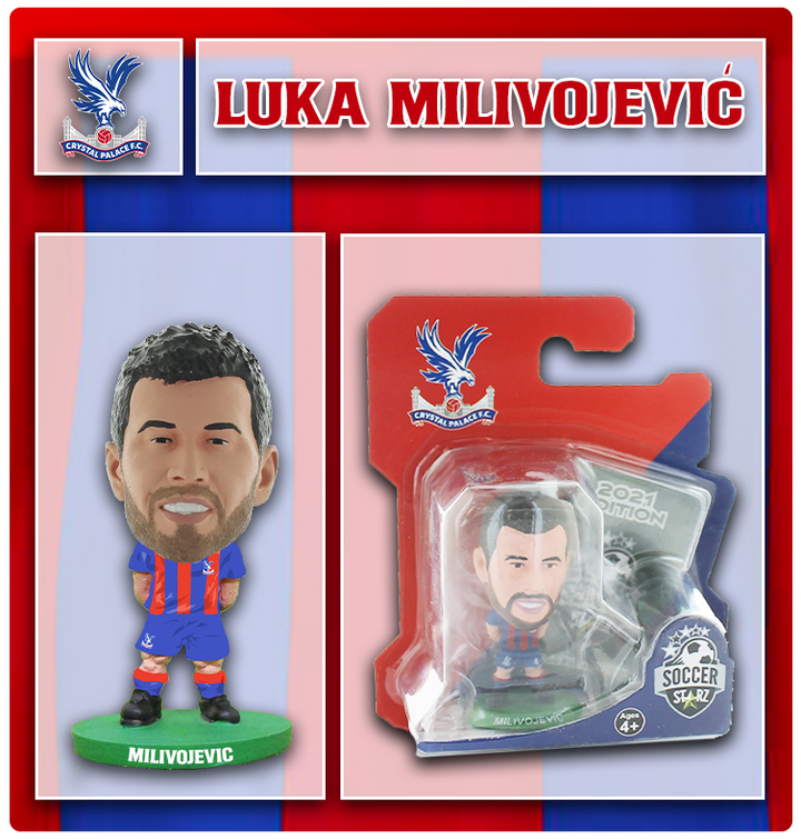 Soccerstarz - Crystal Palace - Luka Milivojevic - Home Kit