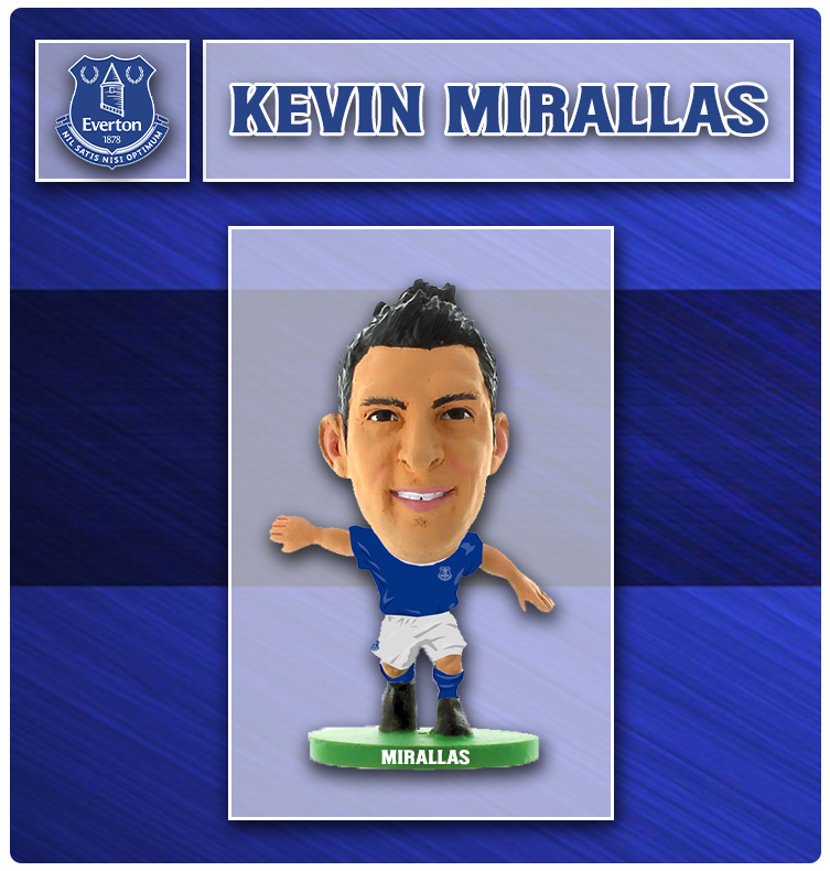 Soccerstarz - Everton - Kevin Mirallas - Home Kit