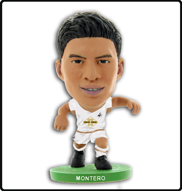 Soccerstarz - Swansea City - Jefferson Montero - Home Kit