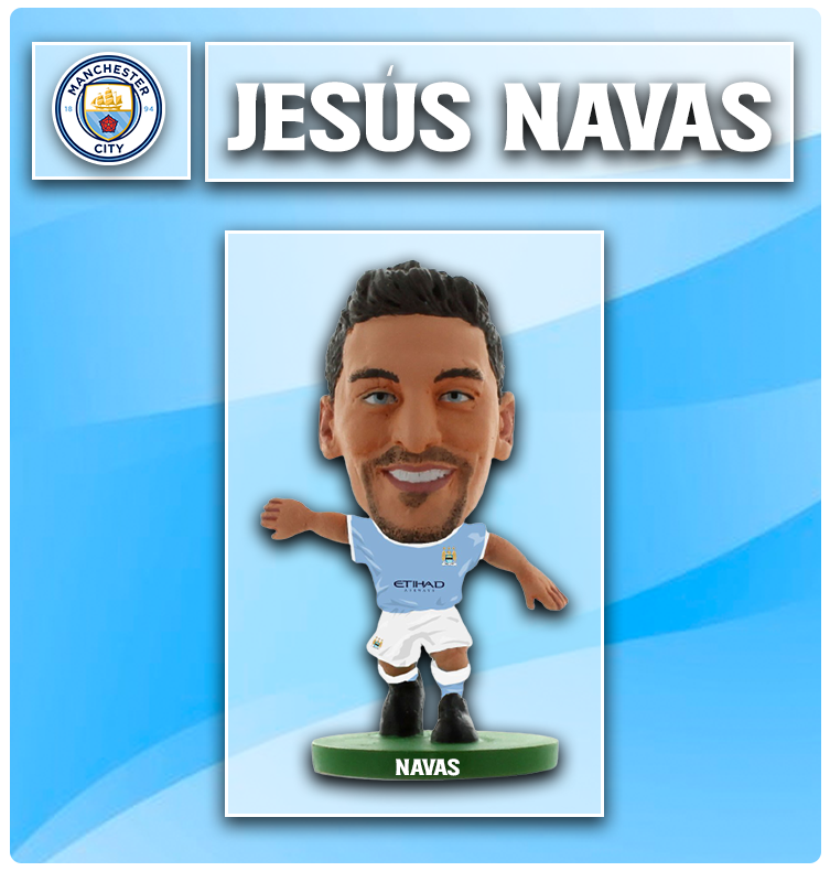 Soccerstarz - Manchester City - Jesus Navas - Home Kit