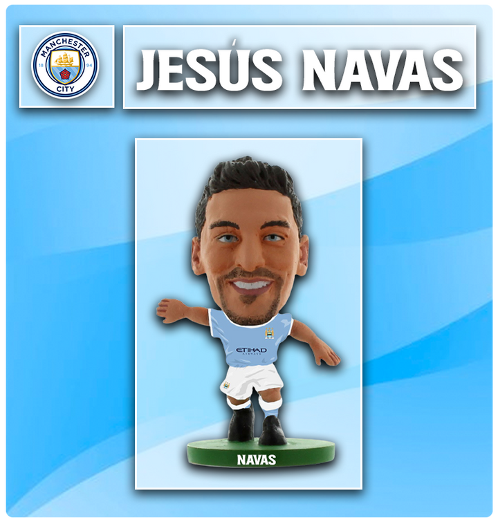Soccerstarz - Manchester City - Jesus Navas - Home Kit