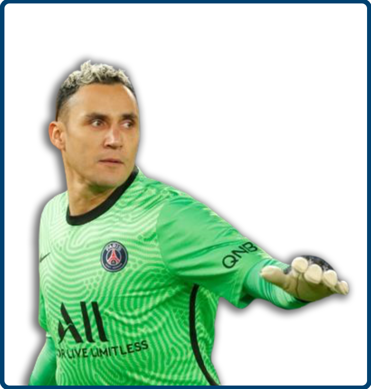 Keylor Navas PSG Home Kit The Official SoccerStarz Shop