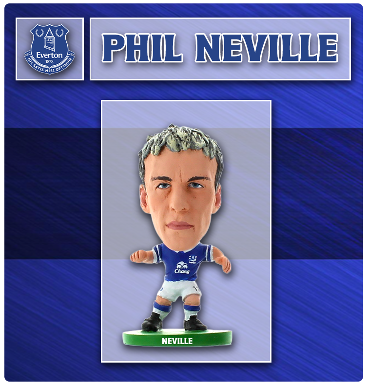 Soccerstarz - Everton - Phil Neville - Home Kit
