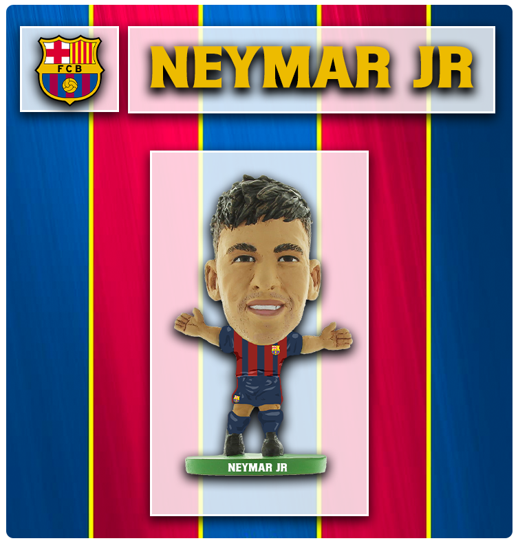 Soccerstarz - Barcelona - Neymar Jr - Home Kit