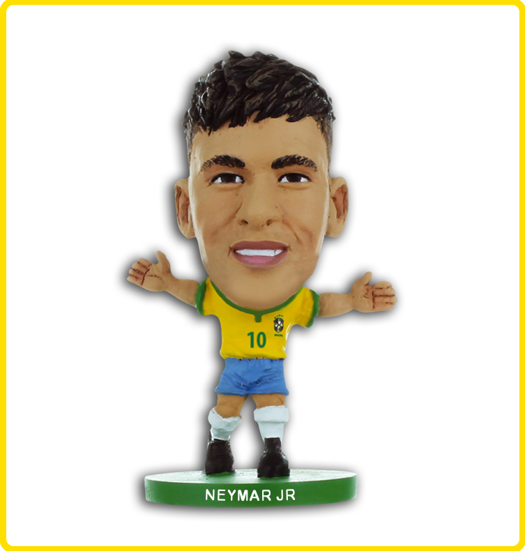 Soccerstarz - Brazil - Neymar Jr - Home Kit