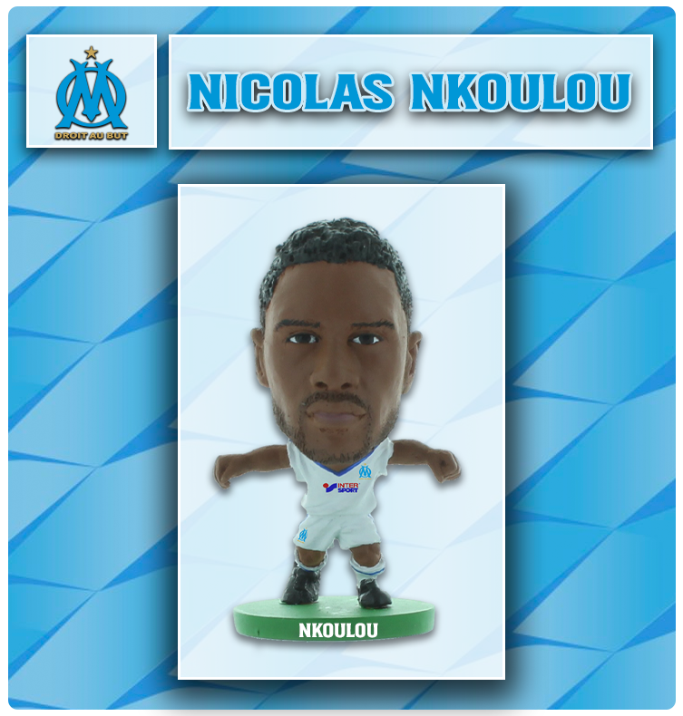 Marseille - Nicolas N'Koulou - Home Kit (2016 Version) (Clear Sachet)