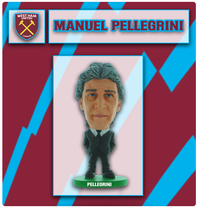 Soccerstarz - West Ham - Manuel Pellegrini - Suit