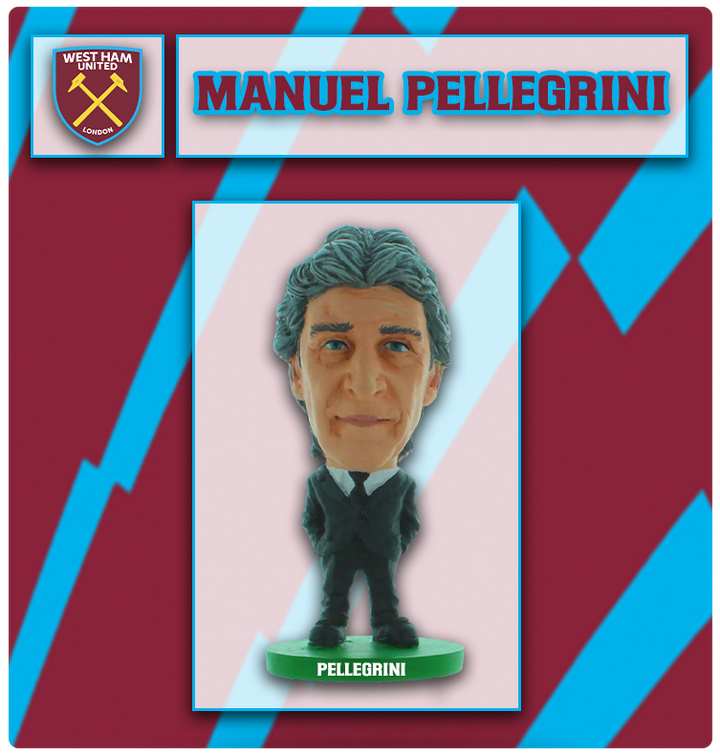 Soccerstarz - West Ham - Manuel Pellegrini - Suit