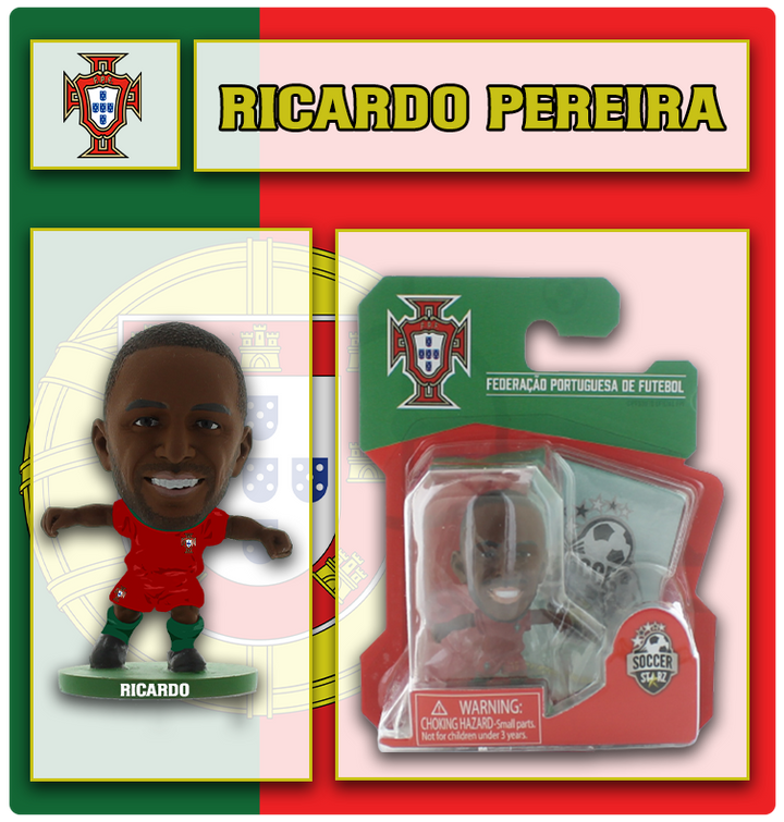 Soccerstarz - Portugal - Ricardo Pereira - Home Kit