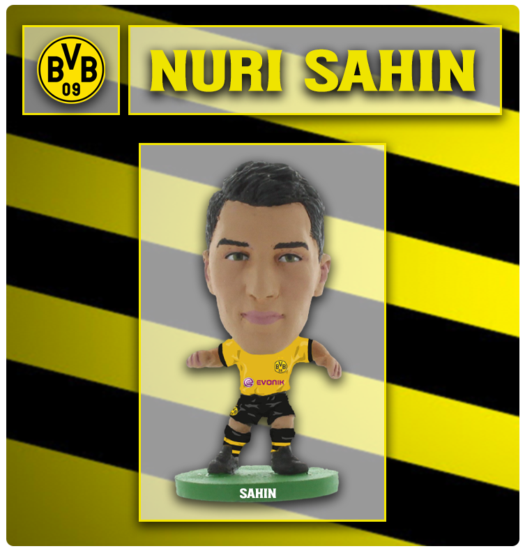 Soccerstarz - Borussia Dortmund - Nuri Sahin - Home Kit