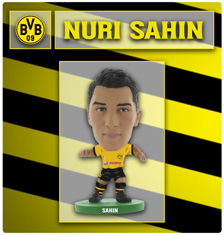 Soccerstarz - Borussia Dortmund - Nuri Sahin - Home Kit