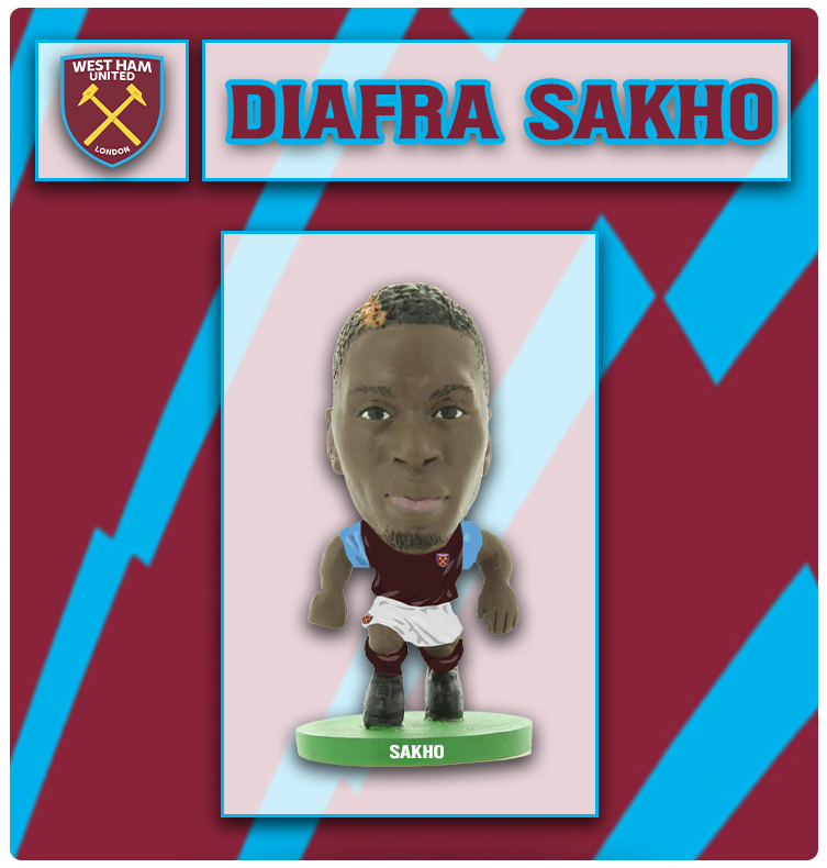 Soccerstarz - West Ham - Diafra Sakho - Home Kit