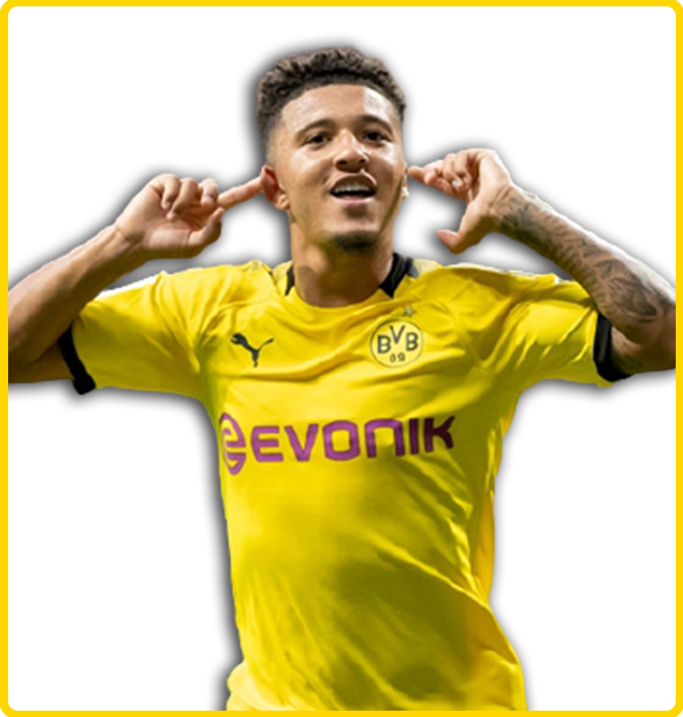 Jadon Sancho Borussia Dortmund Home Kit The Official