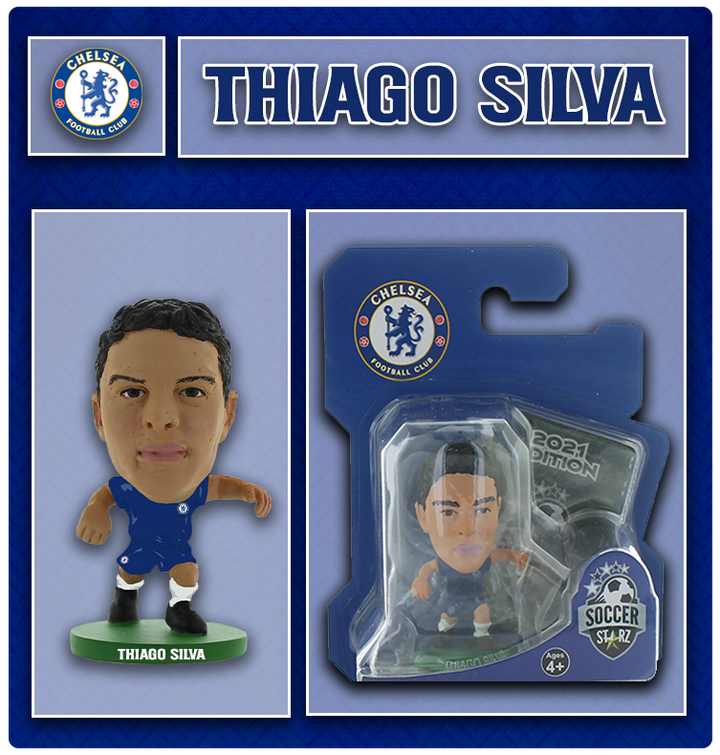 Soccerstarz - Chelsea - Thiago Silva - Home Kit