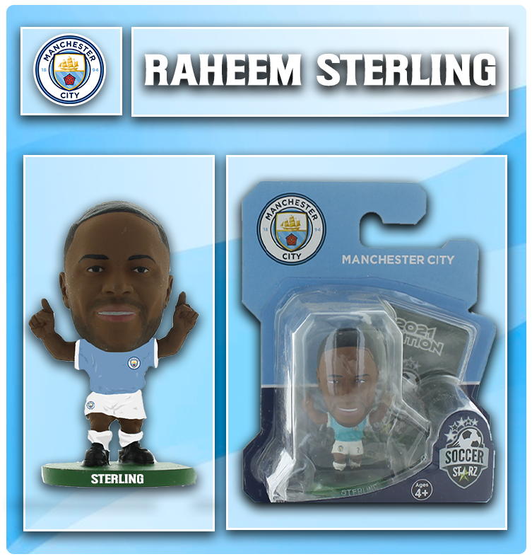 Soccerstarz - Manchester City - Raheem Sterling - Home Kit