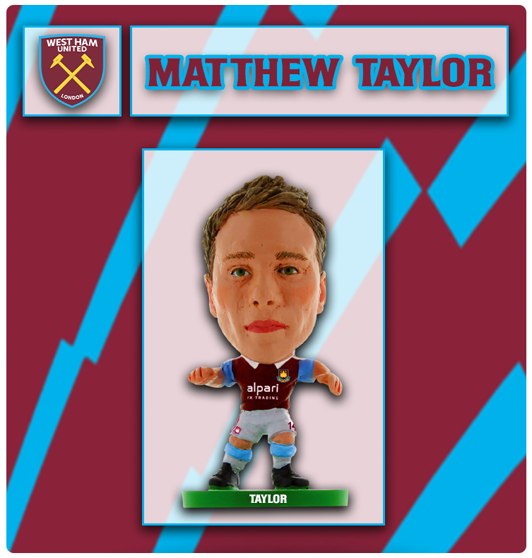 Soccerstarz - West Ham - Matt Taylor - Home Kit