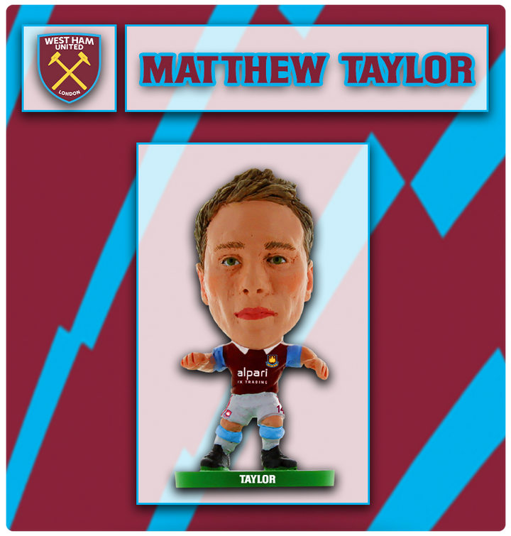 Soccerstarz - West Ham - Matt Taylor - Home Kit