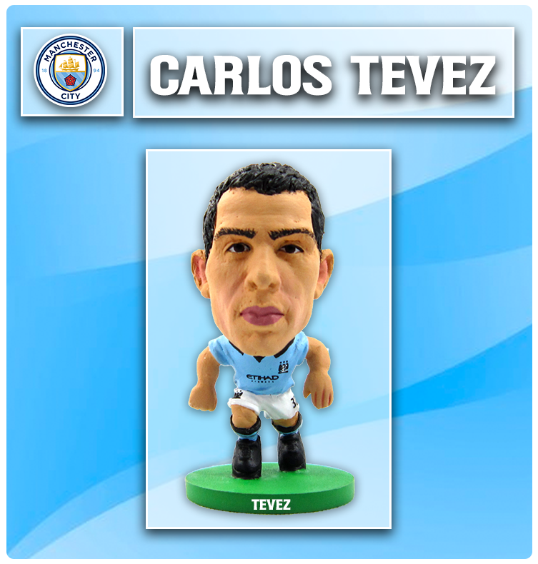 Carlos Tevez - Manchester City - Home Kit