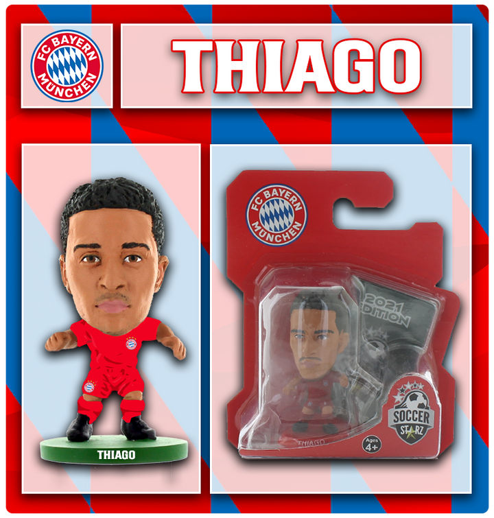 Soccerstarz - Bayern Munich - Thiago Alcantara - Home Kit