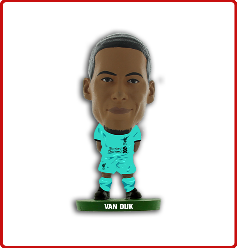 Soccer Starz Figure - Virgil Van Dijk - Liverpool - Home Kit