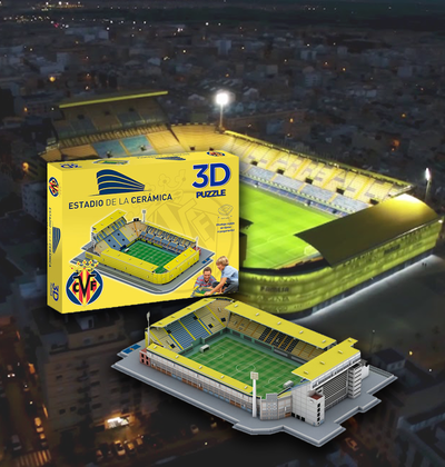 3D Stadium Puzzles Villareal CF:  DE LA CERAMICA