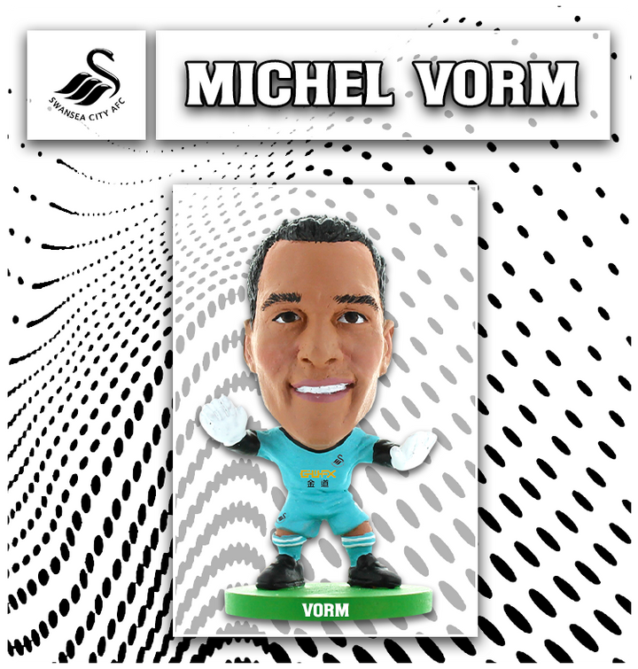 Soccerstarz - Swansea City - Michel Vorm - Home Kit (2014 version)