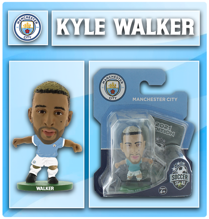 Soccerstarz - Manchester City - Kyle Walker - Home Kit