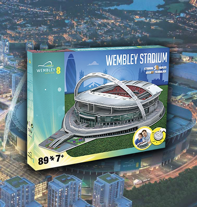3D Stadium Puzzles - Wembley