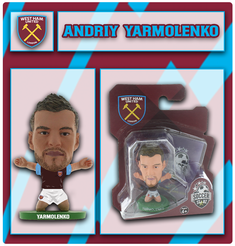Soccerstarz - West Ham - Andriy Yarmolenko - Home Kit