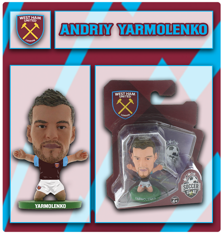 Soccerstarz - West Ham - Andriy Yarmolenko - Home Kit